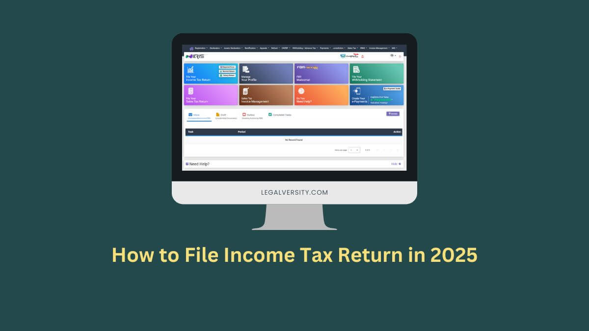 How to File Income Tax Return in 2025