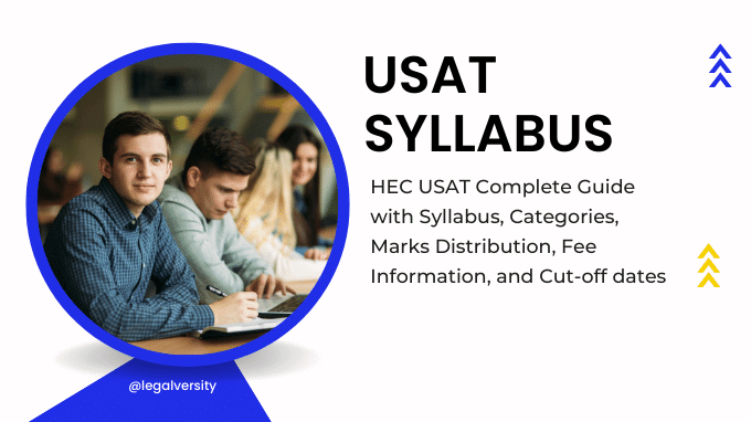 USAT Syllabus for all Disciplines