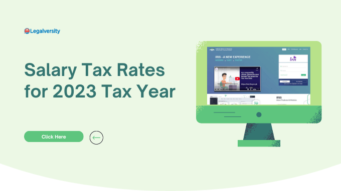 FBR Salary Tax Rates for Year 2022-2023