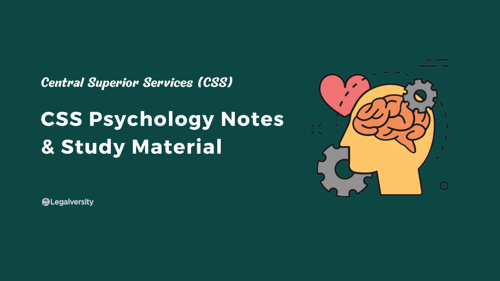 CSS Psychology Notes & Study Material
