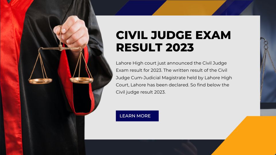 Civil Judge Exam Result 2023 Announced