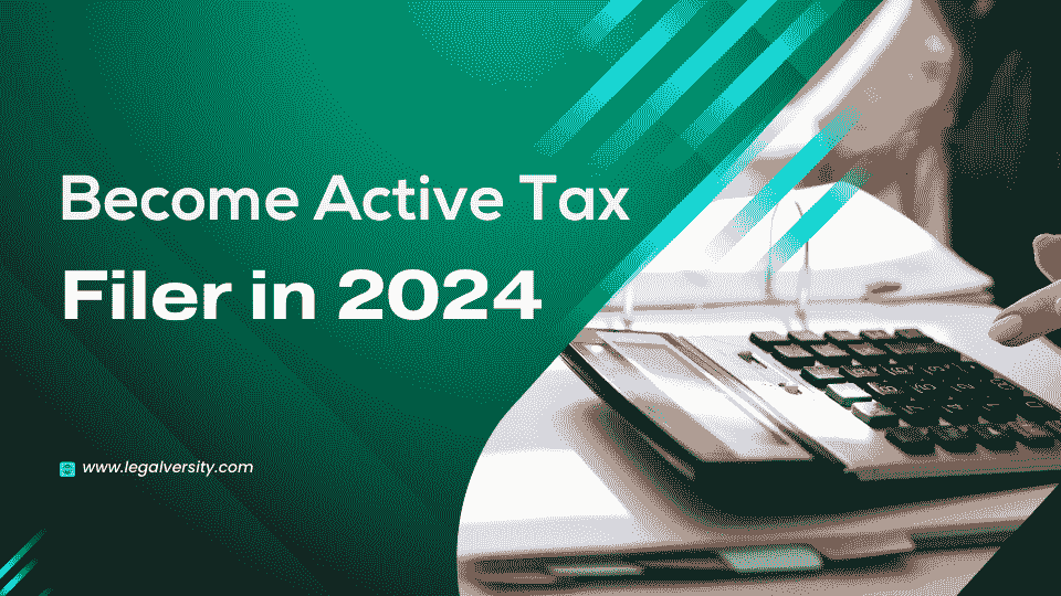 How to become Active Tax Filer in 2024