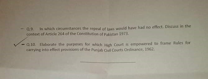 Civil Judge General Law Past Paper 2024_2