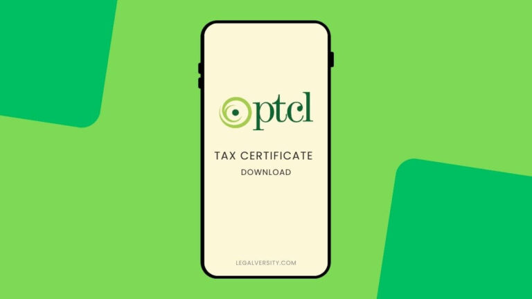 How to Download PTCL Tax Certificate Easily