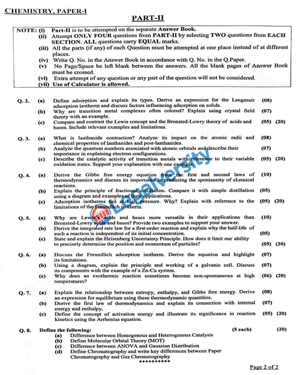 CSS Chemistry Paper 2025 (1)