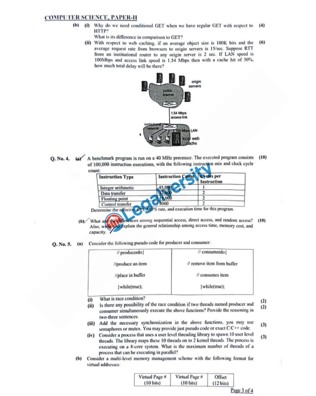 CSS Computer Science Paper-II 2025 (2)