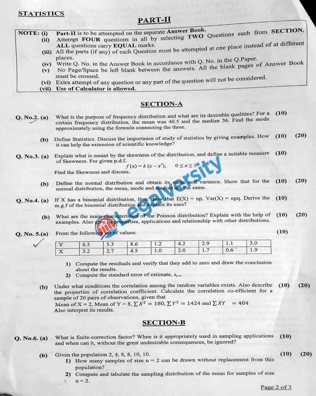 CSS Statistics Paper 2025 (1)