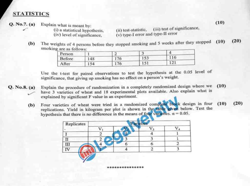 CSS Statistics Paper 2025 (2)