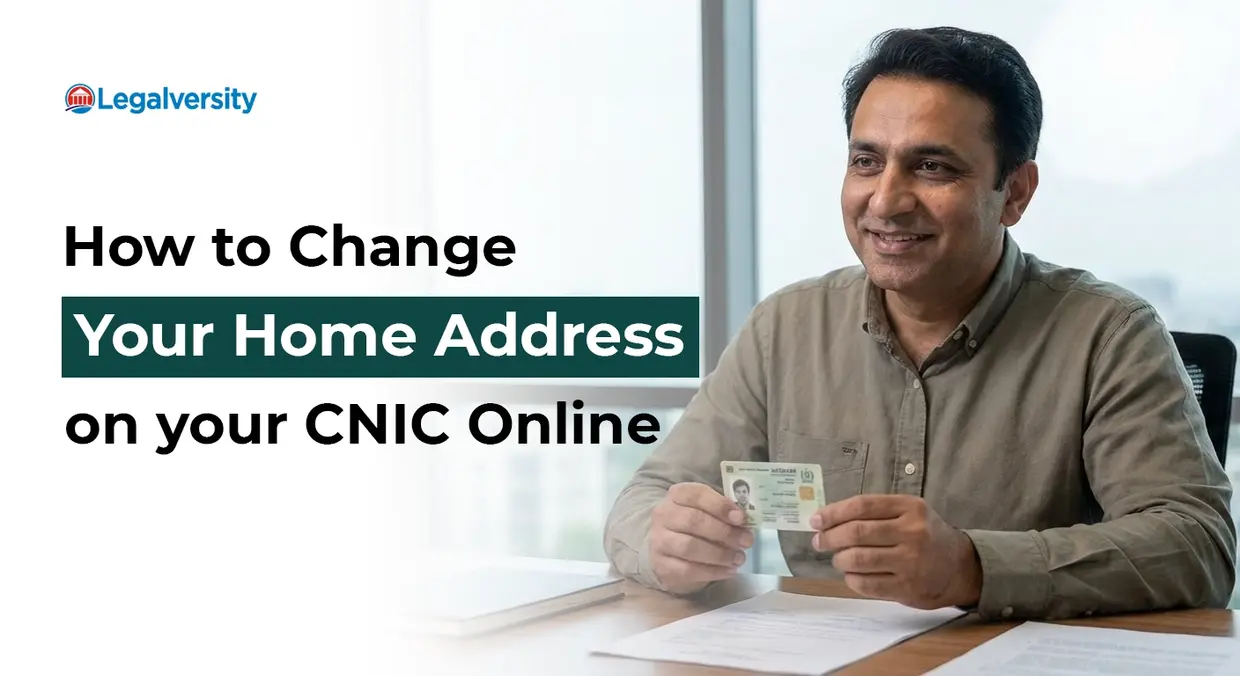 How to Change Your Home Address on CNIC Online