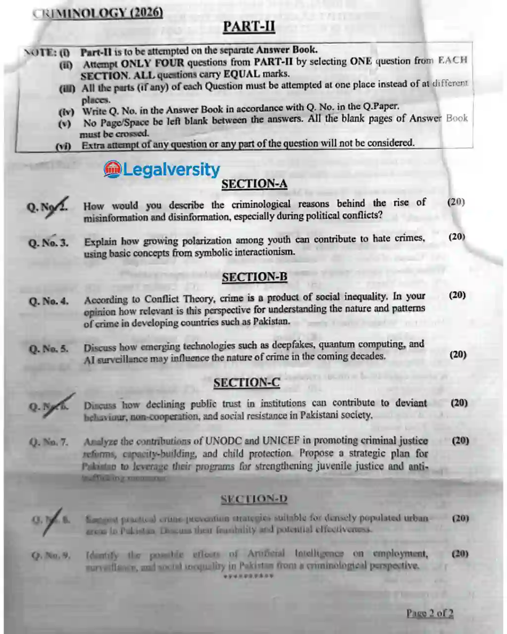 CSS Criminology Paper 2026