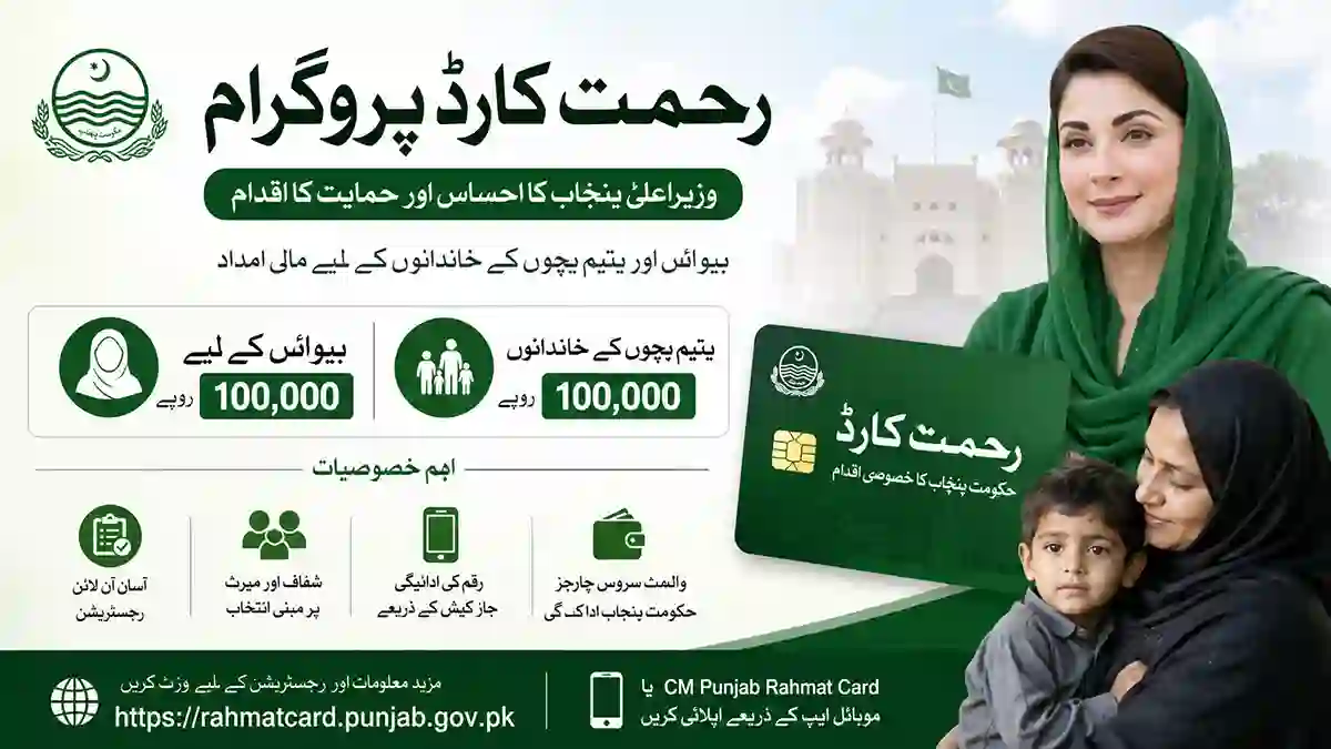 How to Apply for Rehmat Card Program in Punjab