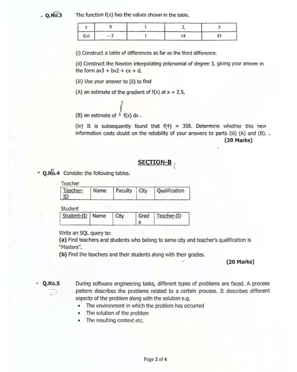 PMS Computer Science Paper-II 2025 -1