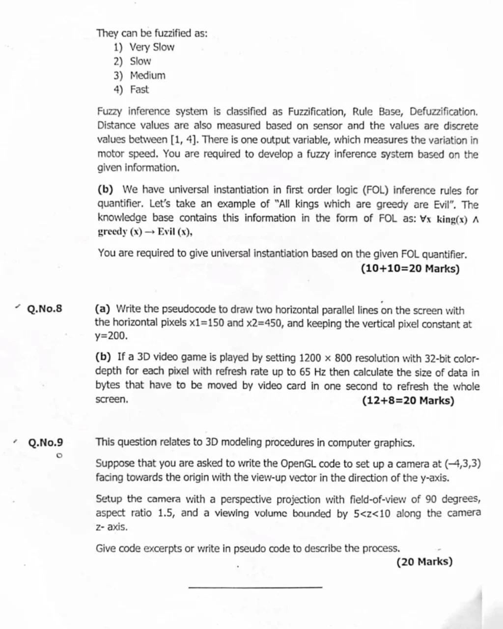 PMS Computer Science Paper-II 2025 -3