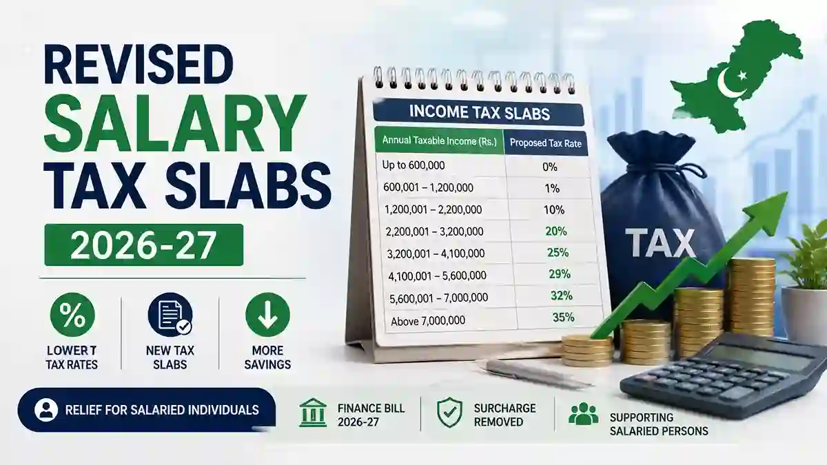 Revised Salary Tax Slabs 2026-27